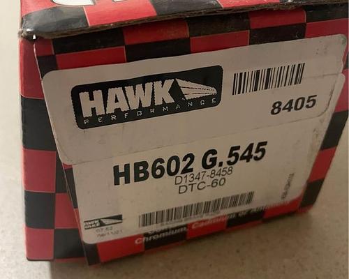 Hawk Brake Pads Rear  Nissan 370Z