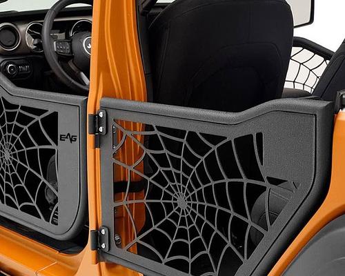 EAG Spiderweb Rear Door Set  20182023 Jeep Wrangler JL