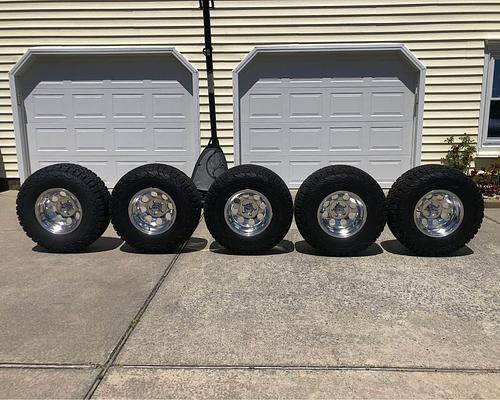 Ultra 15x10 5x45 Bolt Pattern Rim with 32x115 R15 BFGoodrich Wheel and Tire Package  Set of 5