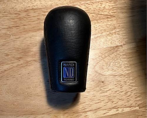 Nardi Leather 6Speed Shift Knob